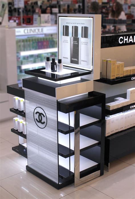 chanel makeup display